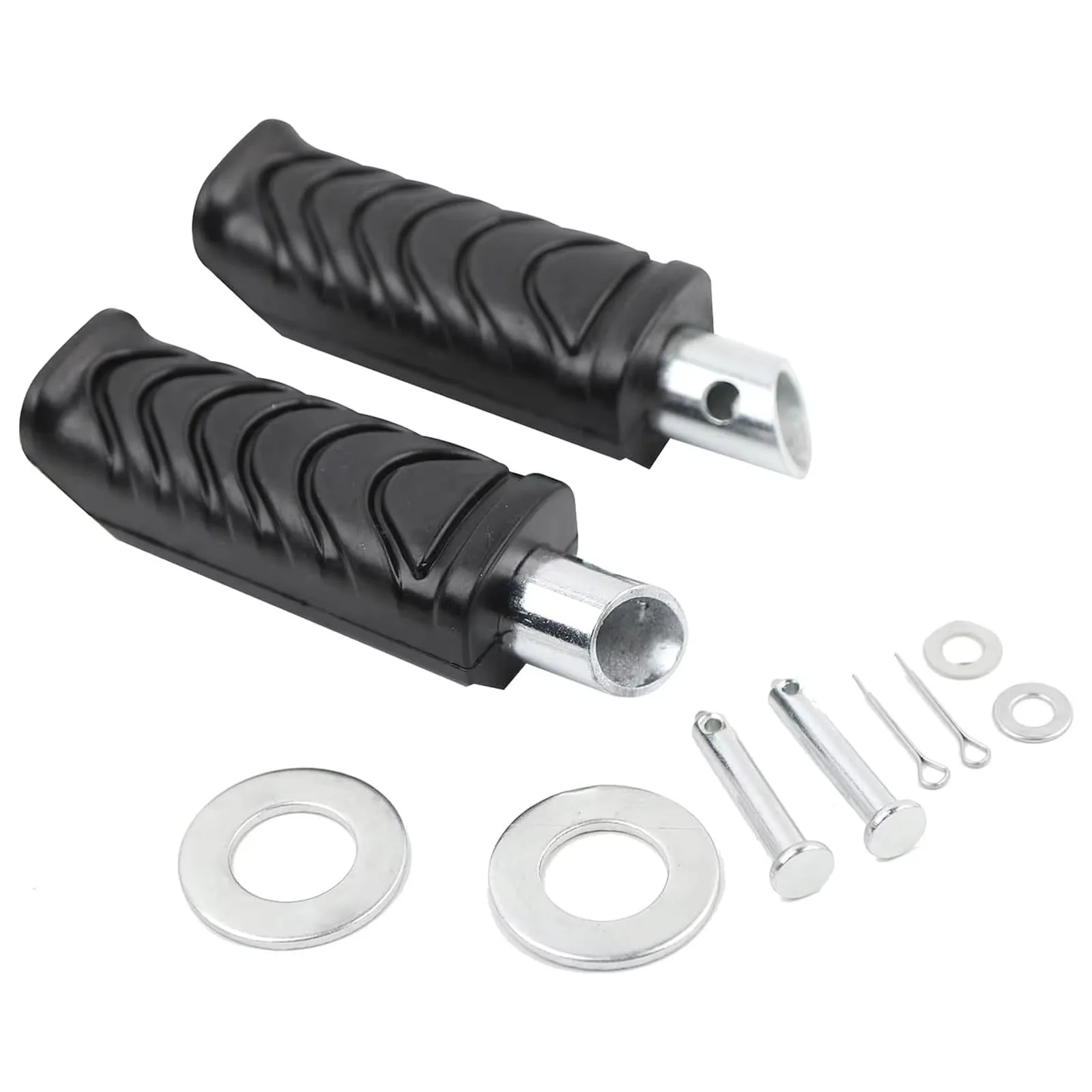 Motorcycel Rear FootPegs Rubber Material Compatible with Honda Navi 2022 2023,Black Color
Motorcycel Rear FootPegs Rubber Material Compatible with Honda Navi 2022 2023,Black Color