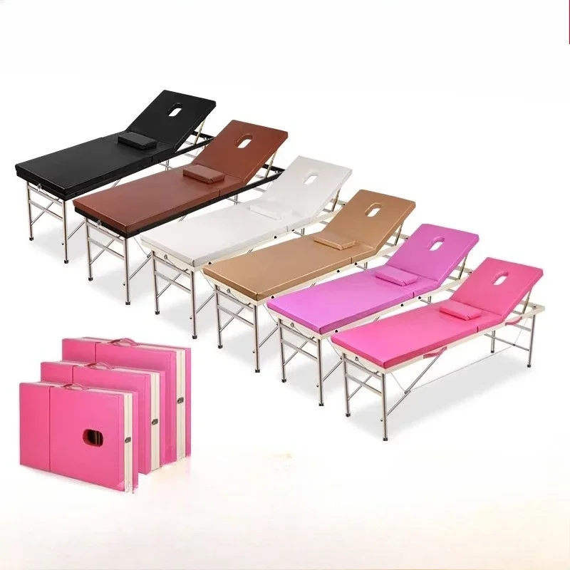 Cervical Spine Massage Table Fold Household Portable Multi-functional Design Massage Bed Space-saving Meuble Salon Furniture
Cervical Spine Massage Table Fold Household Portable Multi-functional Design Massage Bed Space-saving Meuble Salon Furniture