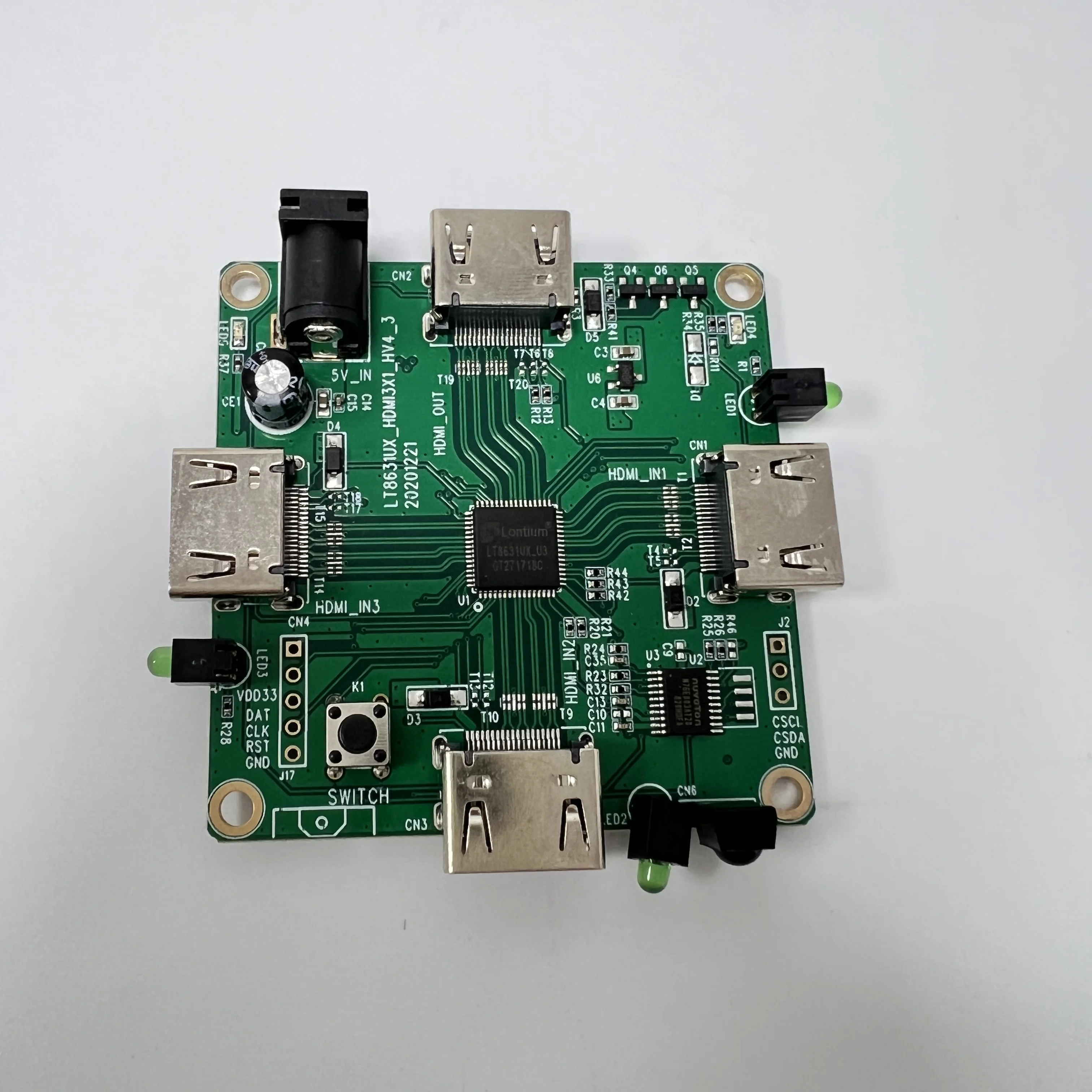 LT8631UX(Demo Board)-UltraHD 4K@60Hz HDMI Switch LT8631UX Delivers Seamless Multi-Source Switching for Smart TVs & Projectors
LT8631UX(Demo Board)-UltraHD 4K@60Hz HDMI Switch LT8631UX Delivers Seamless Multi-Source Switching for Smart TVs & Projectors