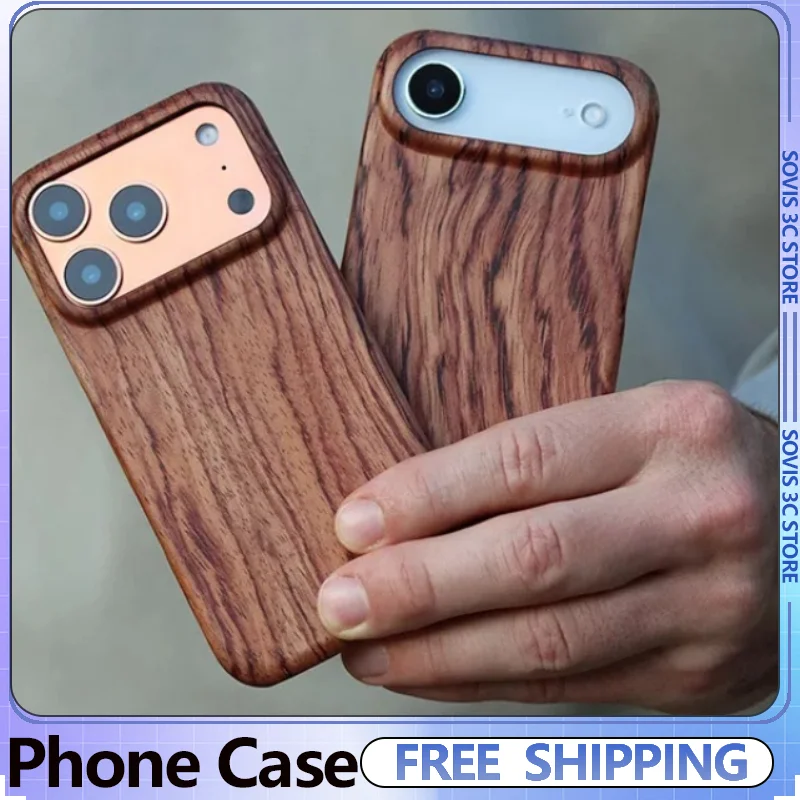 Solid walnut wood Phone Case Magnetic Anti-drop phone cover Customization Case for iPhone Air/iphone 17pro max DIY Gifts
Solid walnut wood Phone Case Magnetic Anti-drop phone cover Customization Case for iPhone Air/iphone 17pro max DIY Gifts
