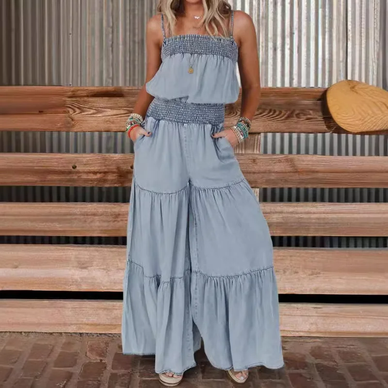 2025European and American Summer Lady Temperament Elegant Hem Stitching Side Slit Sling Cake Long Skirts
2025European and American Summer Lady Temperament Elegant Hem Stitching Side Slit Sling Cake Long Skirts