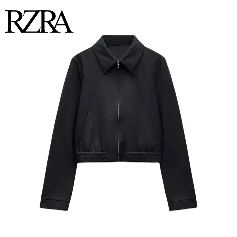 RZRA original 2024 autumn new women's solid color simple versatile lapel short versatile long-sleeved jacket jacket
RZRA original 2024 autumn new women's solid color simple versatile lapel short versatile long-sleeved jacket jacket