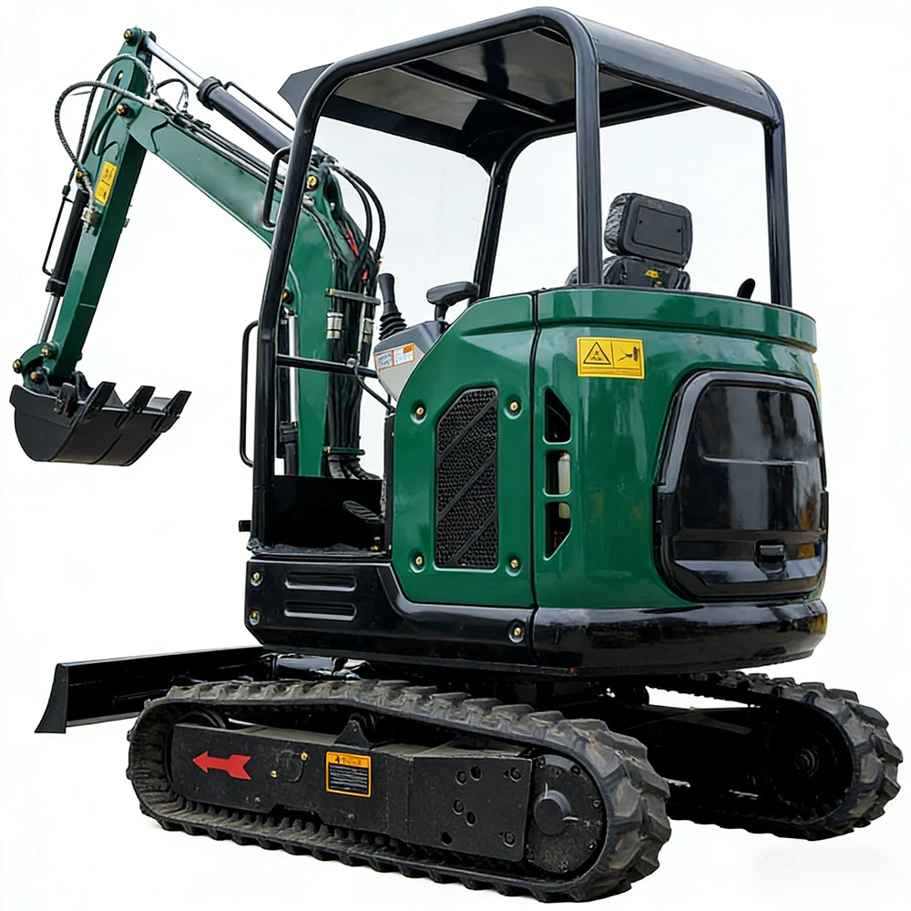 2.5 Ton Small Digger 2.5km/h Wear-Resistant for Small Construction Clearing Loading Unloading Stable Slow-Moving Maneuver
2.5 Ton Small Digger 2.5km/h Wear-Resistant for Small Construction Clearing Loading Unloading Stable Slow-Moving Maneuver