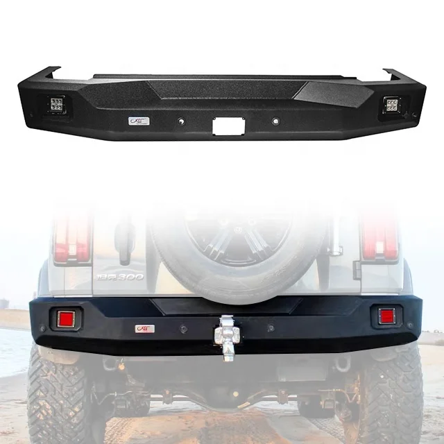 Rear Bumper, Carbon Steel Off-Road Bumper Fit For GWM Great Wall Tank 300 2020-2024, 4WD Exterior Accessories Retrofit Body Kit
Rear Bumper, Carbon Steel Off-Road Bumper Fit For GWM Great Wall Tank 300 2020-2024, 4WD Exterior Accessories Retrofit Body Kit