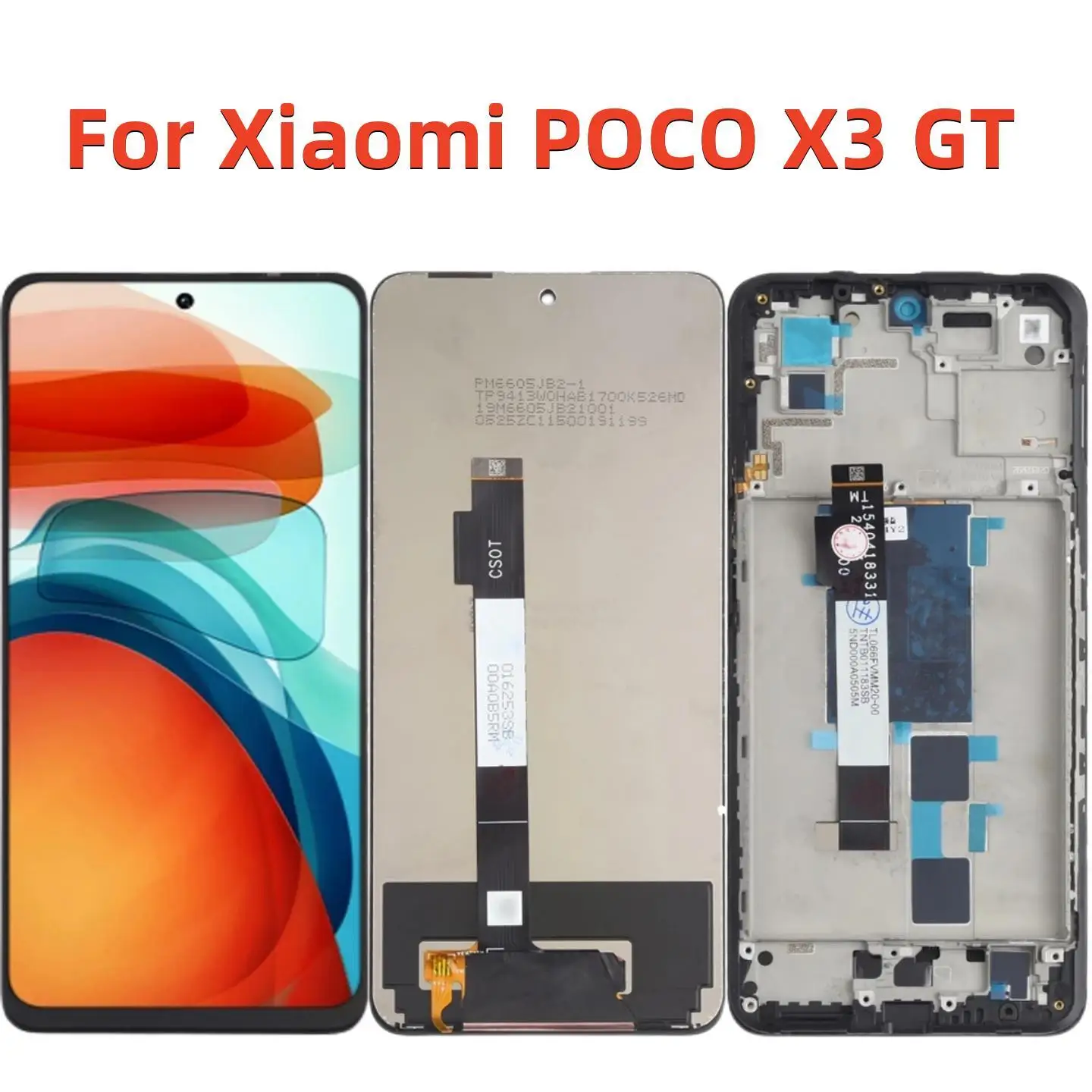 6.6 inches Original For Xiaomi POCO X3 GT 21061110AG LCD Display Touch Screen Digitizer For POCO X3GT LCD With Frame
6.6 inches Original For Xiaomi POCO X3 GT 21061110AG LCD Display Touch Screen Digitizer For POCO X3GT LCD With Frame