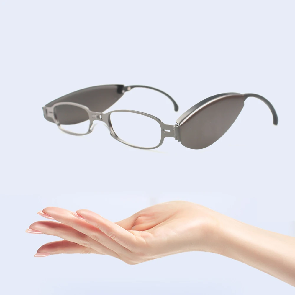 Foldable Magnifying Reading Glasses, Alloy Frame, Screw-free Design, Lens Protection, Blue Light Blockage
Foldable Magnifying Reading Glasses, Alloy Frame, Screw-free Design, Lens Protection, Blue Light Blockage