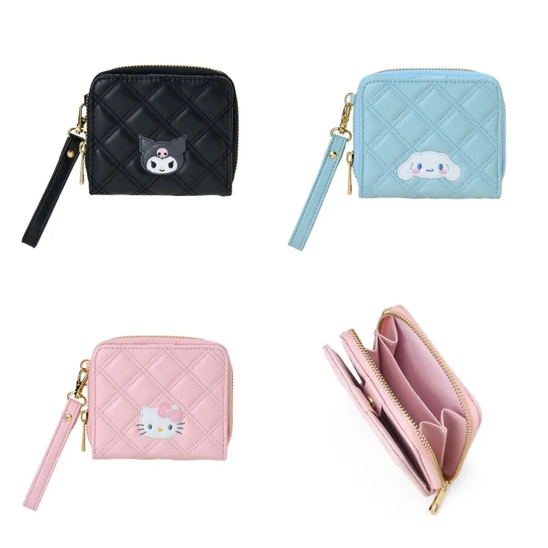 Складной женский клатч Hello Kitty Cinnamoroll, сумка для карт My Melody, кошелек из искусственной кожи, брелки Kuromi Kawaii, кошелек для монет для девочек
Складной женский клатч Hello Kitty Cinnamoroll, сумка для карт My Melody, кошелек из искусственной кожи, брелки Kuromi Kawaii, кошелек для монет для девочек