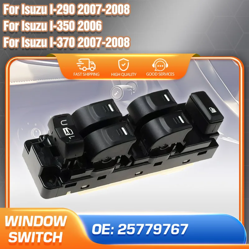 Car Accessories For Isuzu I-370 Isuzu I-290 2007-2008 Isuzu I-350 2006 Electric Power Master Window Control Switch 25779767
Car Accessories For Isuzu I-370 Isuzu I-290 2007-2008 Isuzu I-350 2006 Electric Power Master Window Control Switch 25779767
