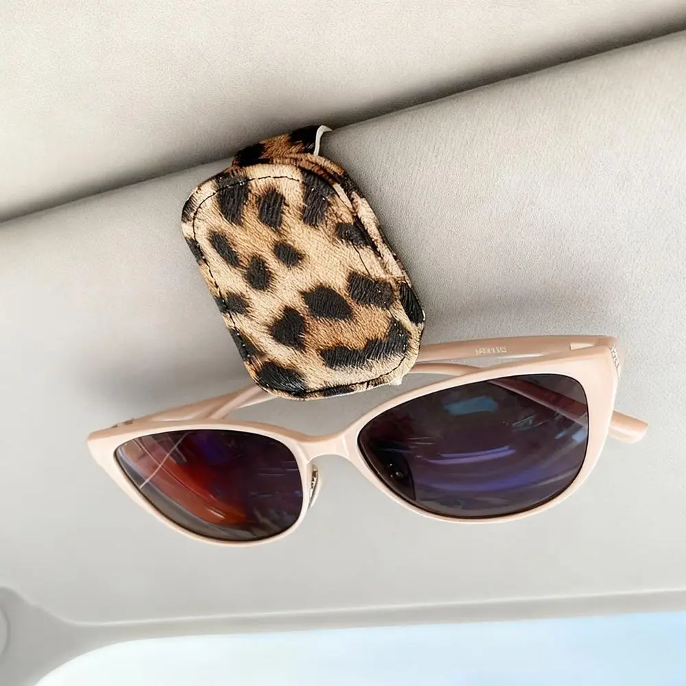 2 Pack Leopard Print Magnetic Car Sun Visor Eyeglass Holder, Ticket and Card Clip
2 Pack Leopard Print Magnetic Car Sun Visor Eyeglass Holder, Ticket and Card Clip