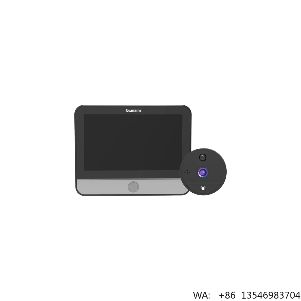 4.3inch WIFI Tuya App Control Digital Door Viewer Peephole Camera Remote Two -way Voice Intercom Visual Door Viewer
4.3inch WIFI Tuya App Control Digital Door Viewer Peephole Camera Remote Two -way Voice Intercom Visual Door Viewer
