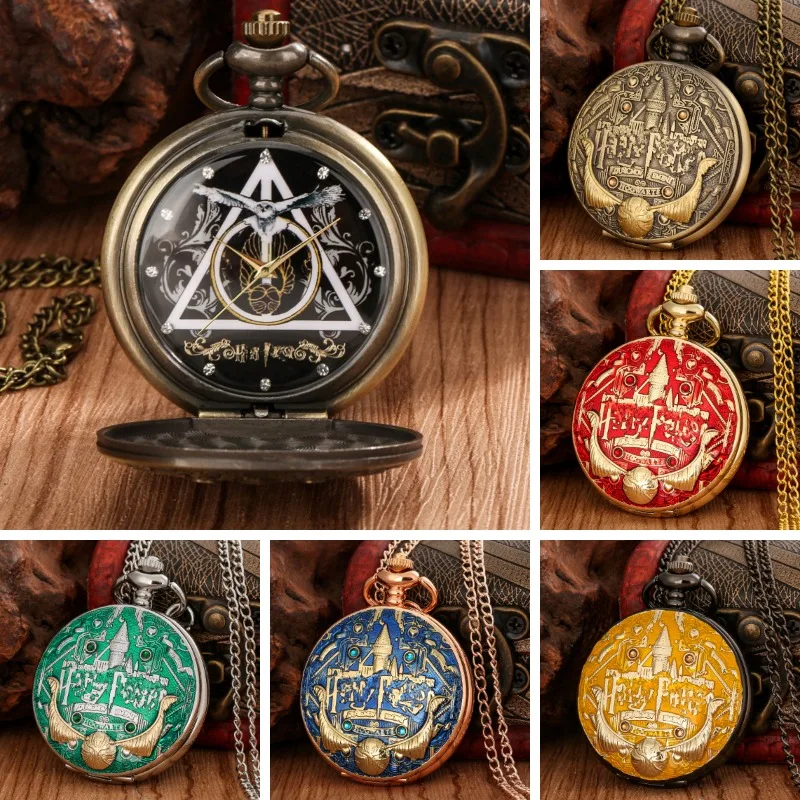 Exquisite Harries and Potters Series Theme Pocket Watch Cartoon Creativity Boys and Girls Quartz Watch Commemorative Gift
Exquisite Harries and Potters Series Theme Pocket Watch Cartoon Creativity Boys and Girls Quartz Watch Commemorative Gift