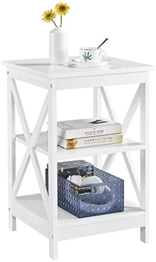 End Tables Set of 2, 3-Tier Side Tables with Storage for Living Room, Sturdy X Design Wooden Large Sofa Side Table
End Tables Set of 2, 3-Tier Side Tables with Storage for Living Room, Sturdy X Design Wooden Large Sofa Side Table