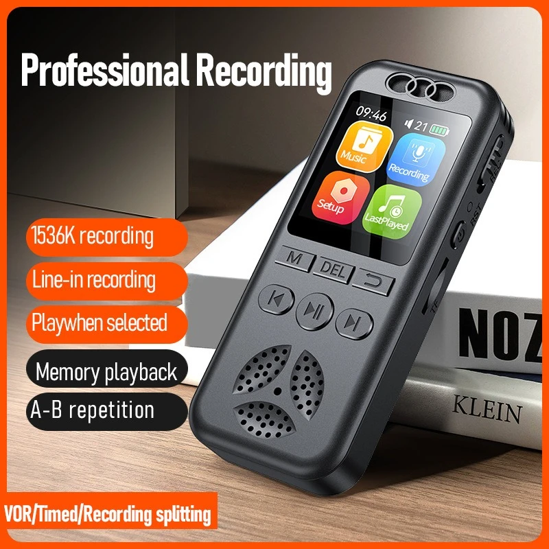 Non Destructive Recording and Voice Control Professional High-definition Noise Reduction Large Screen Digital Recording Pen
Non Destructive Recording and Voice Control Professional High-definition Noise Reduction Large Screen Digital Recording Pen