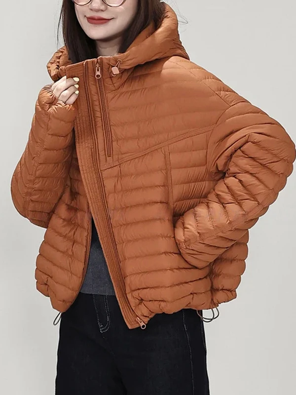 Женская теплая верхняя одежда: легкая хлопковая куртка с капюшоном, осенне-зимняя, новая модная повседневная куртка-пуховик в корейском стиле, свободный крой
Женская теплая верхняя одежда: легкая хлопковая куртка с капюшоном, осенне-зимняя, новая модная повседневная куртка-пуховик в корейском стиле, свободный крой