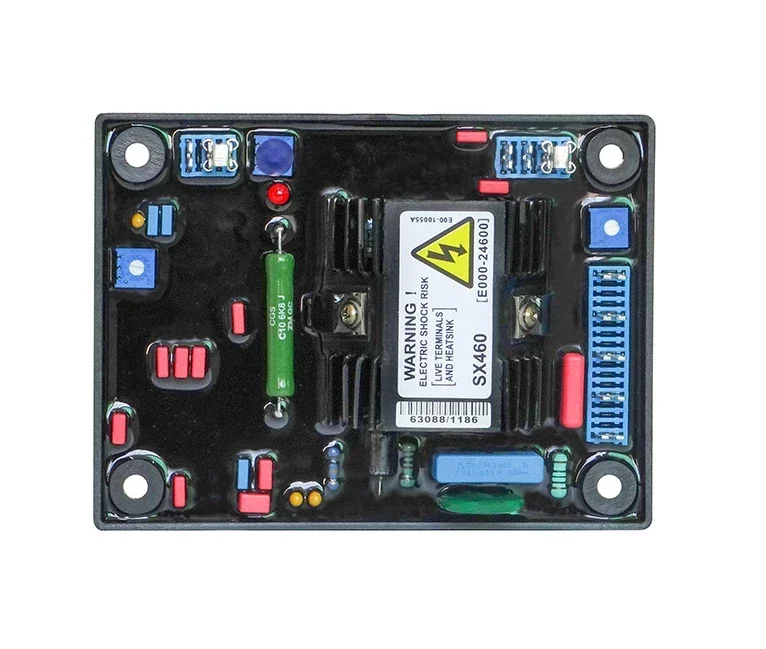 SX460A Generator Automatic Voltage Regulator Regulator Voltage Regulator Board SX460 Red Capacitor
SX460A Generator Automatic Voltage Regulator Regulator Voltage Regulator Board SX460 Red Capacitor