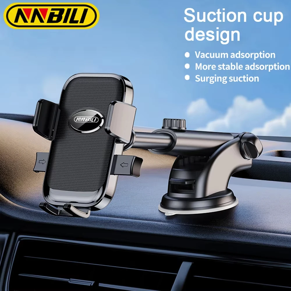 NNBILI Car Phone Holder 360° Windshield Mobile Cell Support Smartphone Universal Mount Stand For iPhone 17 16 Samsung S26 Huawei
NNBILI Car Phone Holder 360° Windshield Mobile Cell Support Smartphone Universal Mount Stand For iPhone 17 16 Samsung S26 Huawei