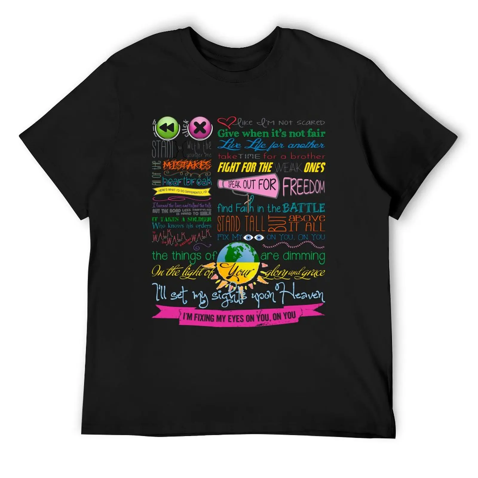 Fix My Eyes Lyrics - For King & Country T-Shirt sweat shirts graphic tee animal prinfor boys t shirt for men
Fix My Eyes Lyrics - For King & Country T-Shirt sweat shirts graphic tee animal prinfor boys t shirt for men