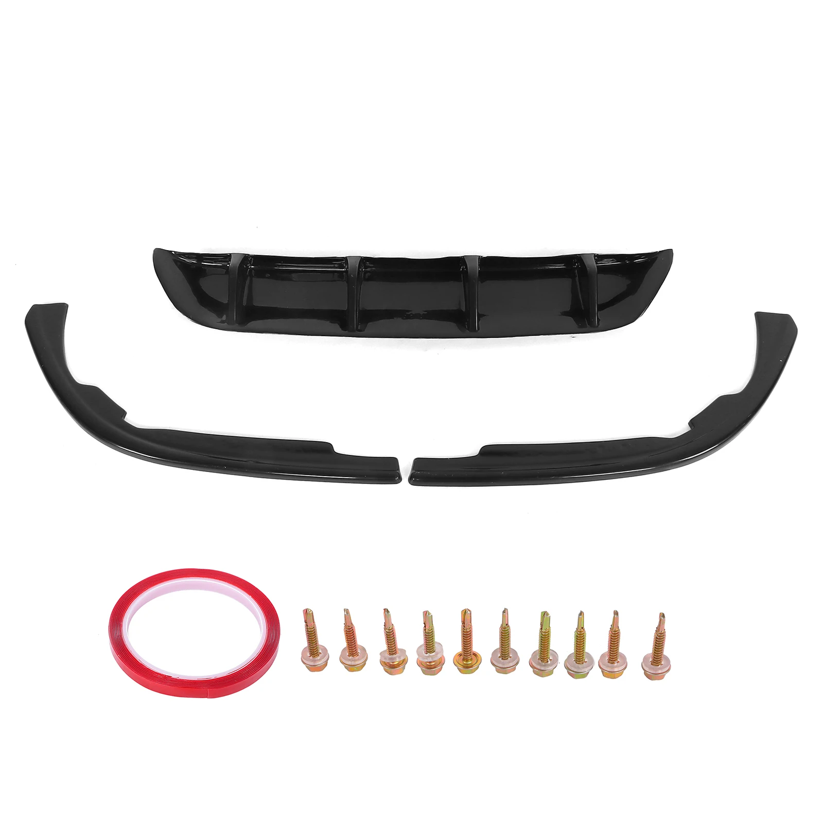 Gloss Black for Maxton Style Rear Bumper Diffuser Extension With Side Splitters Replacement for B8 2015-2019
Gloss Black for Maxton Style Rear Bumper Diffuser Extension With Side Splitters Replacement for B8 2015-2019
