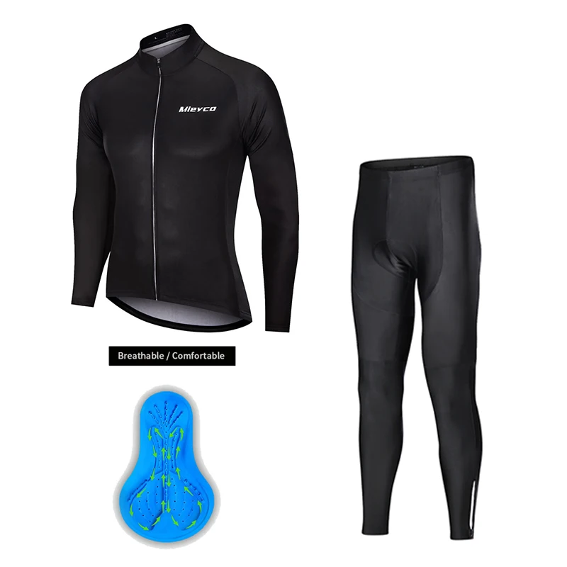 Black Cycling Jersey Suit Summer Breathable Sweat Mountain Bike For Bicycle Long-Sleeved Man Outfits Clothing Men's Tracksuit
Black Cycling Jersey Suit Summer Breathable Sweat Mountain Bike For Bicycle Long-Sleeved Man Outfits Clothing Men's Tracksuit