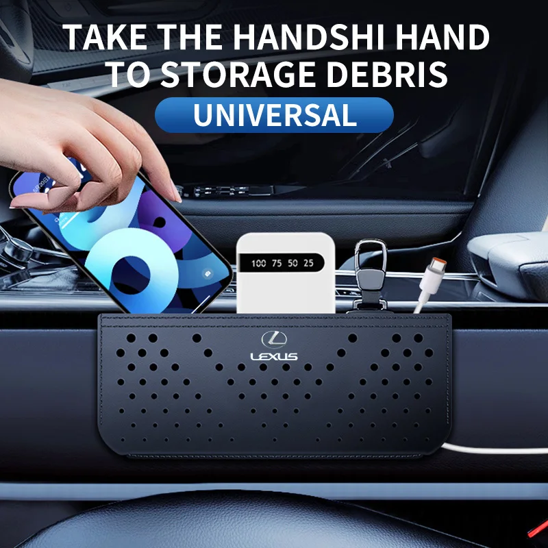 Автомобильная сумка для хранения, автомобильная сумка для мобильного телефона, многофункциональный сетчатый карман для хранения, подвесная сумка, автомобильный ящик для хранения для Lexus
Автомобильная сумка для хранения, автомобильная сумка для мобильного телефона, многофункциональный сетчатый карман для хранения, подвесная сумка, автомобильный ящик для хранения для Lexus