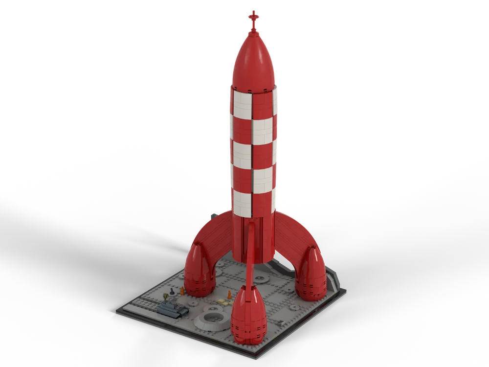 New Tintin Moon Rocket Landing Site Model Building Blocks DIY Creative Ideas Assemble Construction Toy Christmas Gifts
New Tintin Moon Rocket Landing Site Model Building Blocks DIY Creative Ideas Assemble Construction Toy Christmas Gifts