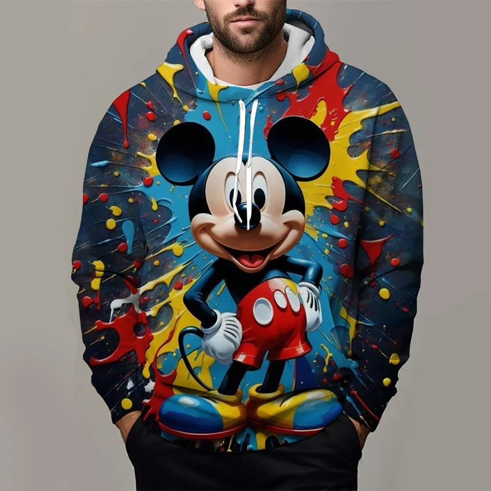 New Fashion Disney Cartoon Children's Hoodie for Autumn and Winter 3D Printed Mickey Mouse Pullover Fashion Casual Men's Hoodie
New Fashion Disney Cartoon Children's Hoodie for Autumn and Winter 3D Printed Mickey Mouse Pullover Fashion Casual Men's Hoodie