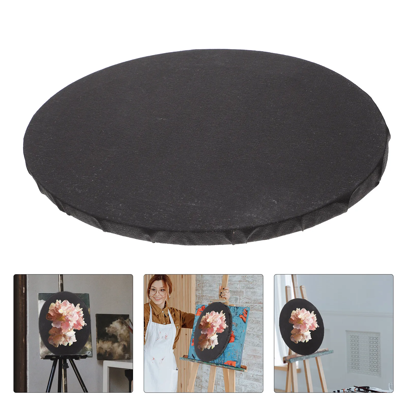 1Pcs Oil Painting Canvas Panel Stretched Frame Black Canvas Board for DIY Art Creative Painting Supplies Artist Blank Wrap
1Pcs Oil Painting Canvas Panel Stretched Frame Black Canvas Board for DIY Art Creative Painting Supplies Artist Blank Wrap