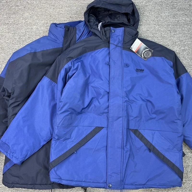 Свободная посадка большого размера, уличная ветрозащитная зимняя хлопковая шапка со скрытым воротником-стойкой, лоскутная рабочая одежда, хлопковая куртка для молодежи
Свободная посадка большого размера, уличная ветрозащитная зимняя хлопковая шапка со скрытым воротником-стойкой, лоскутная рабочая одежда, хлопковая куртка для молодежи