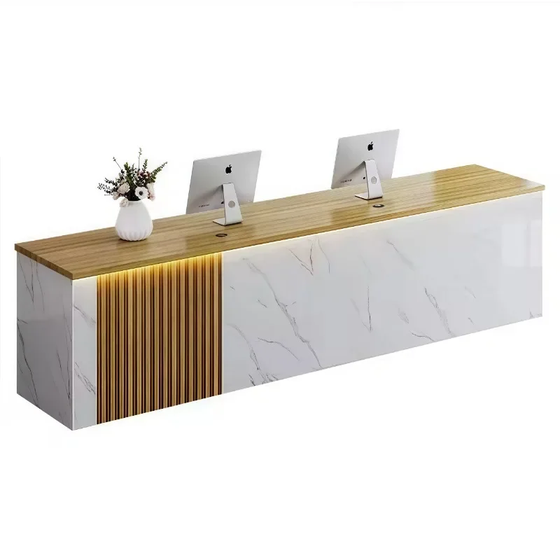 Counter Reception Modern Design Reception Desks Luxury Simple Commercial Furniture Cashier Counter Desk Counter Table Furniture
Counter Reception Modern Design Reception Desks Luxury Simple Commercial Furniture Cashier Counter Desk Counter Table Furniture