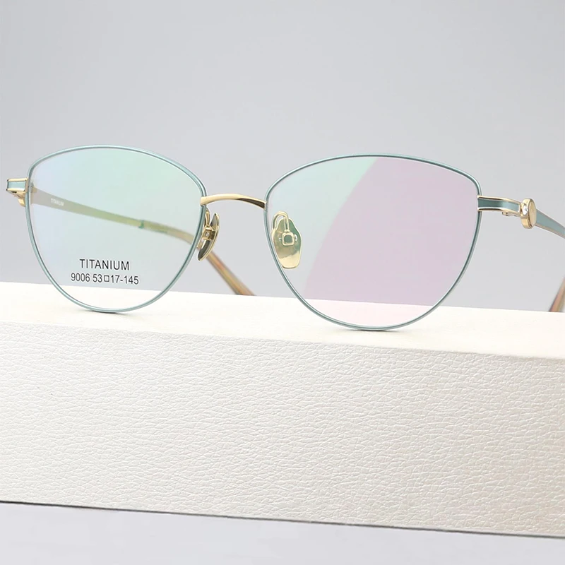 Luxury Eyeglasses Frames Pure Titanium Glasses Frame Sea Shell Jewellry Women Optical Prescription Myopia Eyewear Spectacles
Luxury Eyeglasses Frames Pure Titanium Glasses Frame Sea Shell Jewellry Women Optical Prescription Myopia Eyewear Spectacles