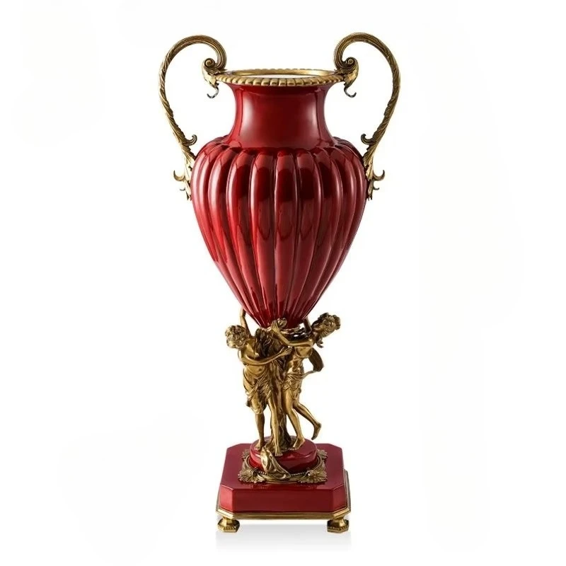 &c Large Green Ceramic Tabletop Vase Luxury Copper Porcelain with Classic Art Flower Design Traditional Home Decor
&c Large Green Ceramic Tabletop Vase Luxury Copper Porcelain with Classic Art Flower Design Traditional Home Decor