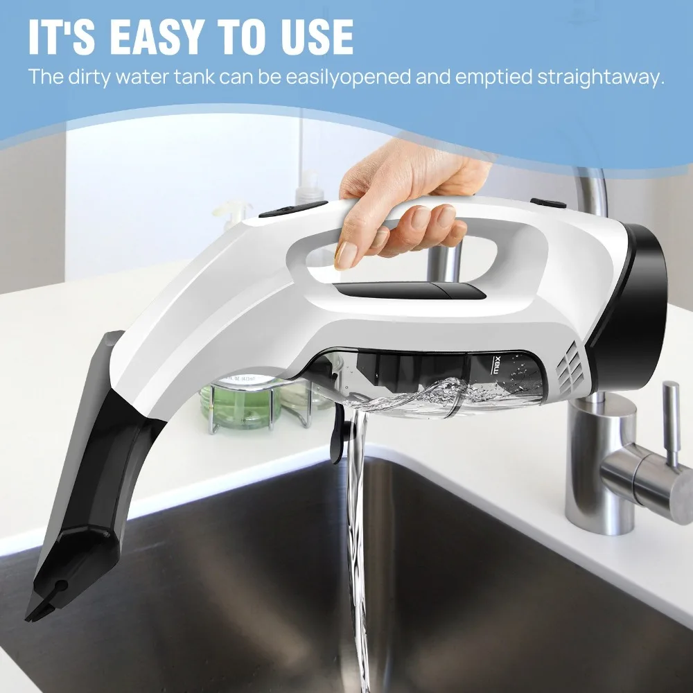 Highly Efficient Electric Glass Cleaner Rechargeable Multifunctional Handheld Window Scrubber Plastic Window Vacuum Cleaner
Highly Efficient Electric Glass Cleaner Rechargeable Multifunctional Handheld Window Scrubber Plastic Window Vacuum Cleaner