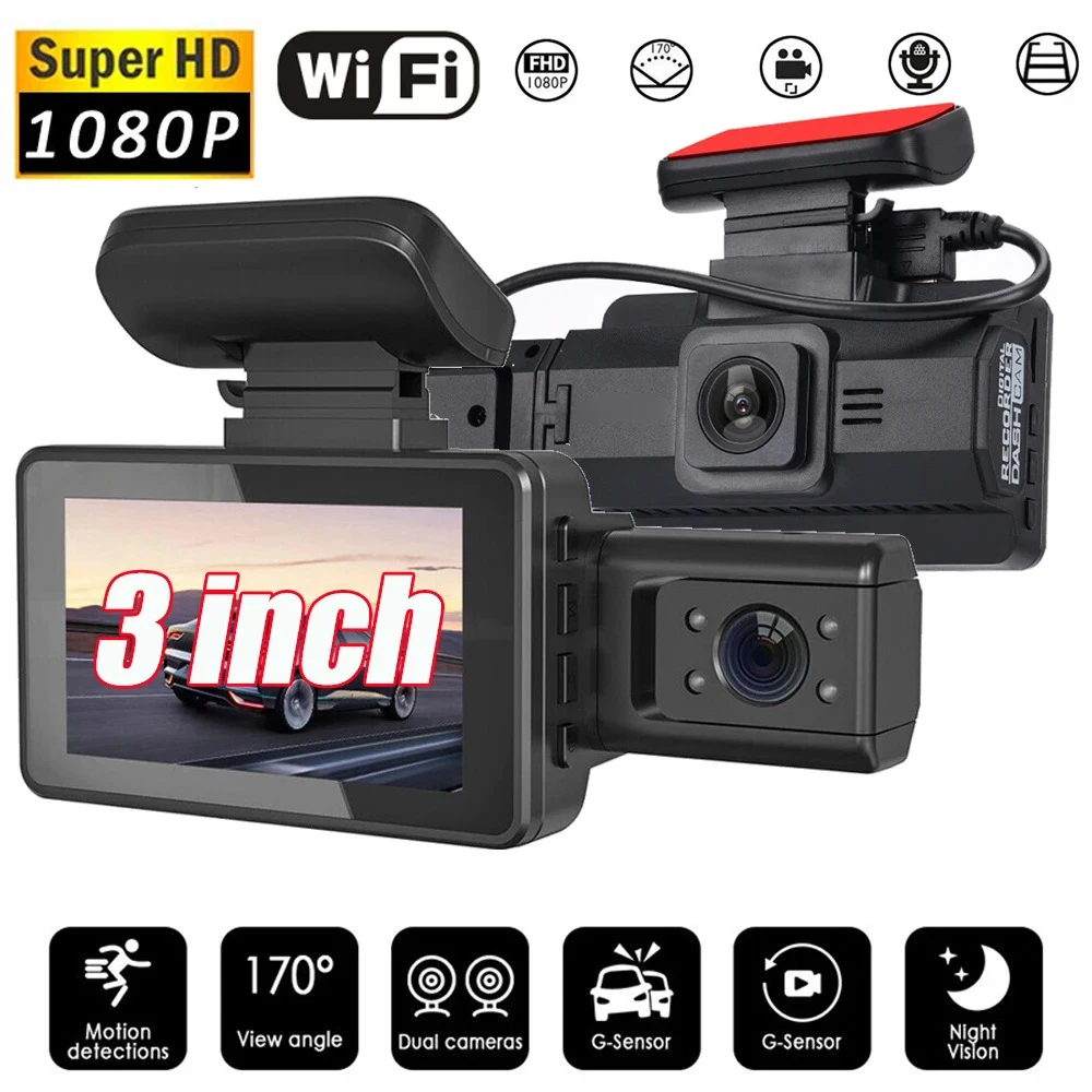 Автомобильный видеорегистратор Wi-Fi 1080P Full HD Видеорегистратор Автомобильная камера Автомобильный видеорегистратор Ночное видение Авто видеорегистратор Черный ящик Автомобильные аксессуары
Автомобильный видеорегистратор Wi-Fi 1080P Full HD Видеорегистратор Автомобильная камера Автомобильный видеорегистратор Ночное видение Авто видеорегистратор Черный ящик Автомобильные аксессуары