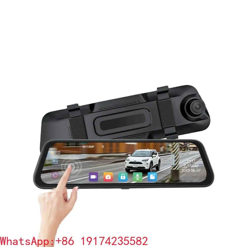 Korfra N8pro 4K Front and Back Rear Car Rear View Mirror Car Camera Recorder Dual Dash Cam
Korfra N8pro 4K Front and Back Rear Car Rear View Mirror Car Camera Recorder Dual Dash Cam