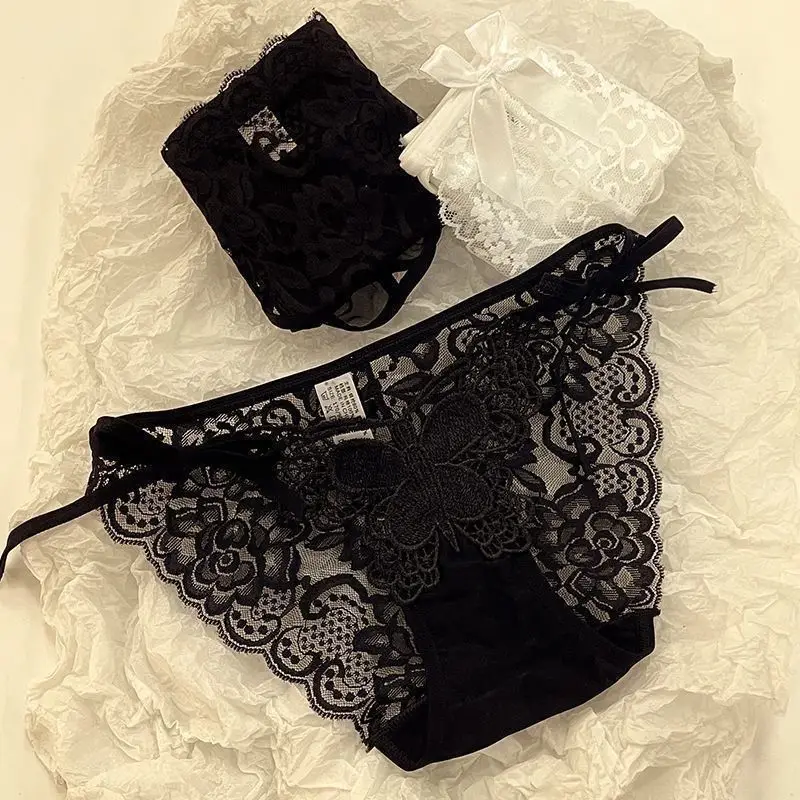 Summer Women's Underwear Thin Breathable Antibacterial Student Girl Face Control Lace Sexy Charming Pure Desire Briefs Ventilate
Summer Women's Underwear Thin Breathable Antibacterial Student Girl Face Control Lace Sexy Charming Pure Desire Briefs Ventilate