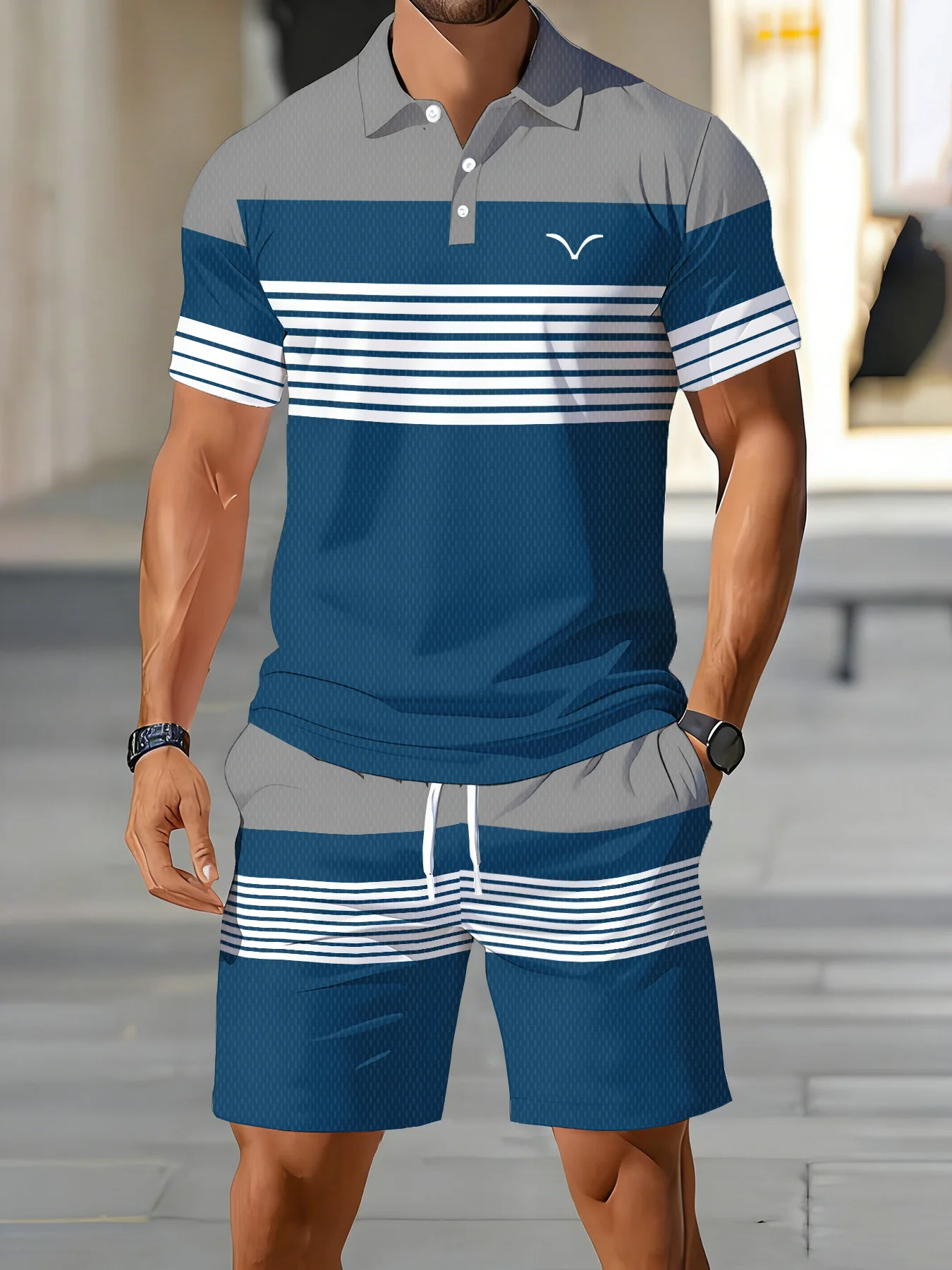 2026 Summer Men's Polo Shirt Set - 3D Printed Design Breathable Lightweight Comfortable Fashionable Outdoor Men's Clothing
2026 Summer Men's Polo Shirt Set - 3D Printed Design Breathable Lightweight Comfortable Fashionable Outdoor Men's Clothing