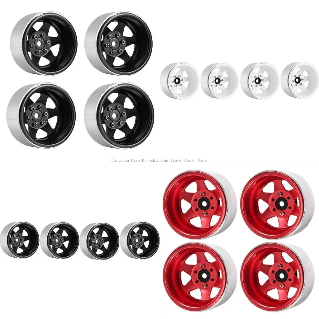 4pcs 1.9 Inch Metal Rims for Remote Control Crawlers Easy to Install and Remove
4pcs 1.9 Inch Metal Rims for Remote Control Crawlers Easy to Install and Remove