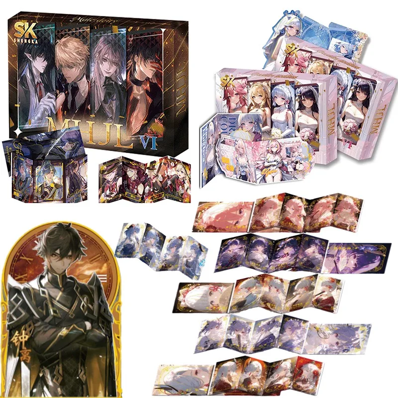 SK Studio MIIJL VI Bishonen Anime Art Collectible Cards Booster Box, Premium TCG for BL & Fantasy Fans
SK Studio MIIJL VI Bishonen Anime Art Collectible Cards Booster Box, Premium TCG for BL & Fantasy Fans