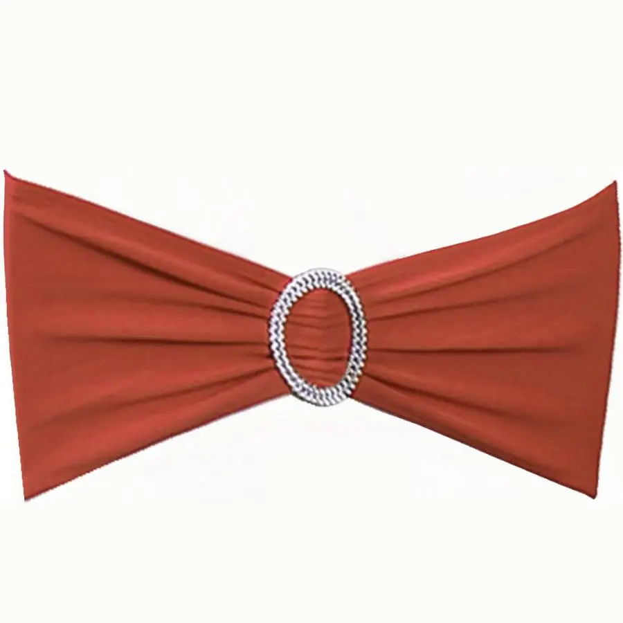 50 эластичных лент для стульев из спандекса цвета терракота с пряжками для свадеб, банкетов, девичников, Хэллоуина
50 эластичных лент для стульев из спандекса цвета терракота с пряжками для свадеб, банкетов, девичников, Хэллоуина