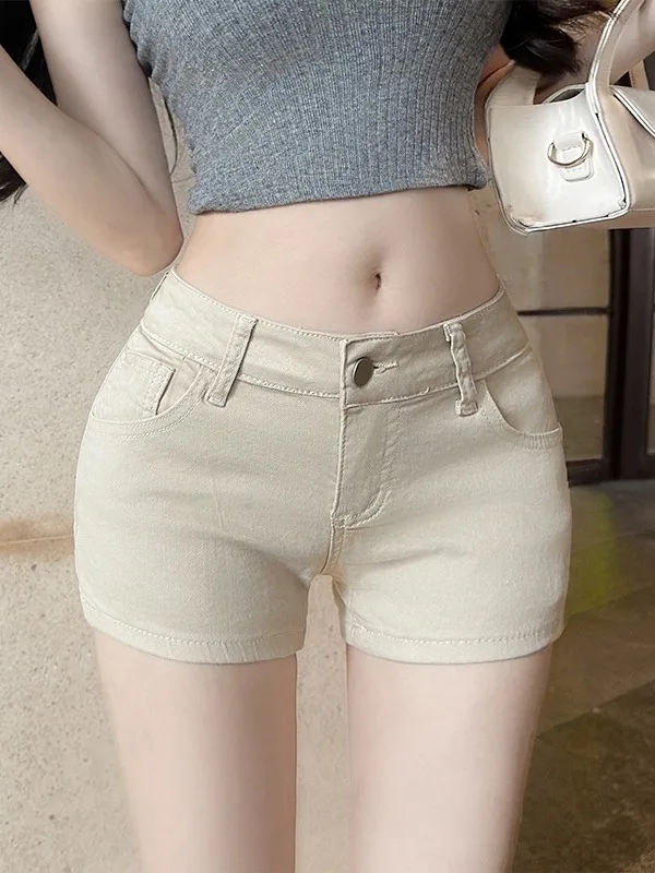 Summer New Mid-Waist Slimming Jeans Women's High Butt Shorts Casual Cotton Stretch Denim High Elasticity Small Stature Fit
Summer New Mid-Waist Slimming Jeans Women's High Butt Shorts Casual Cotton Stretch Denim High Elasticity Small Stature Fit