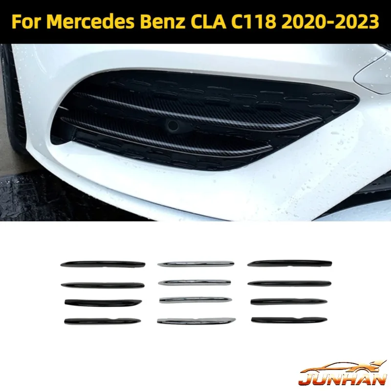 Car Front Air Intake Grille Decorative Strips For Mercedes Benz CLA Class C118 2020-2023 Front Bumper Lip Cover Stickers Trim
Car Front Air Intake Grille Decorative Strips For Mercedes Benz CLA Class C118 2020-2023 Front Bumper Lip Cover Stickers Trim