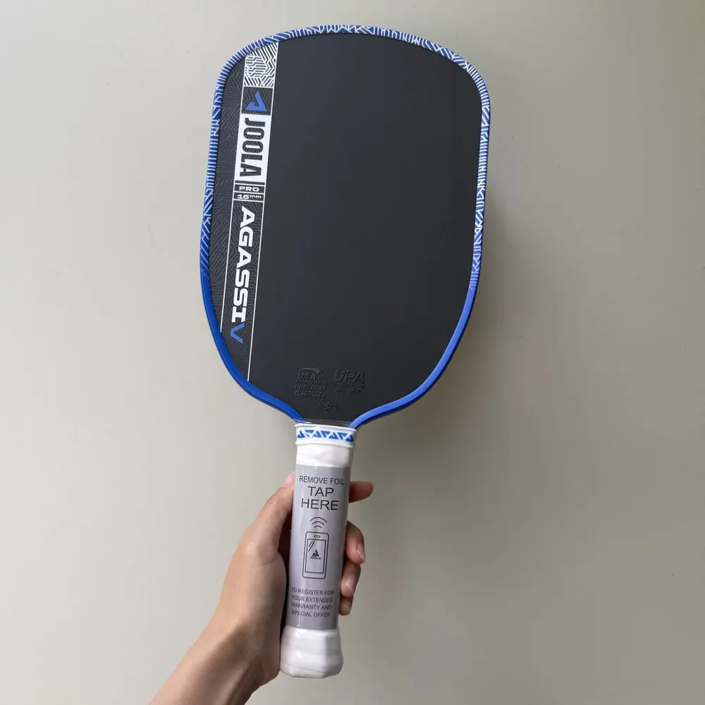 JOOLA Agassi Pro V 16mm Pickleball Paddle TFP Honeycomb Core T700 Carbon Fiber Pickleball Rackets Increases Spin & Control
JOOLA Agassi Pro V 16mm Pickleball Paddle TFP Honeycomb Core T700 Carbon Fiber Pickleball Rackets Increases Spin & Control