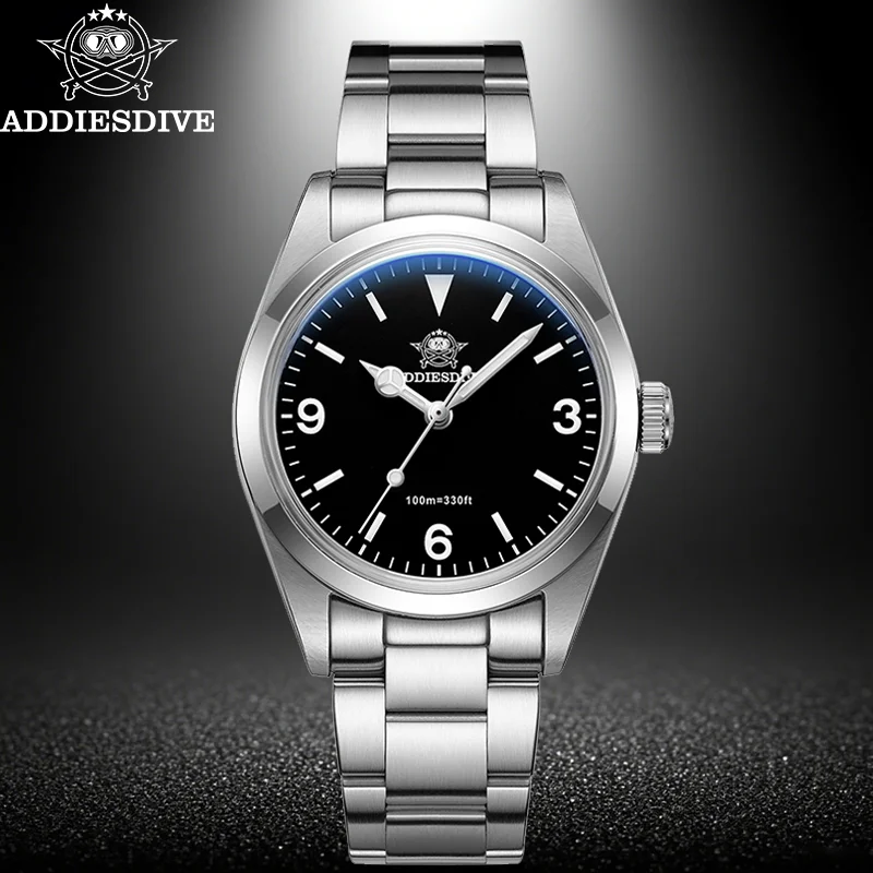 ADDIESDIVE VH31 Quartz Watches for Men Luxury Sapphire Glass Stainless Steel 10Bar Waterproof BGW9 Luminous Wristwatch AD2023
ADDIESDIVE VH31 Quartz Watches for Men Luxury Sapphire Glass Stainless Steel 10Bar Waterproof BGW9 Luminous Wristwatch AD2023