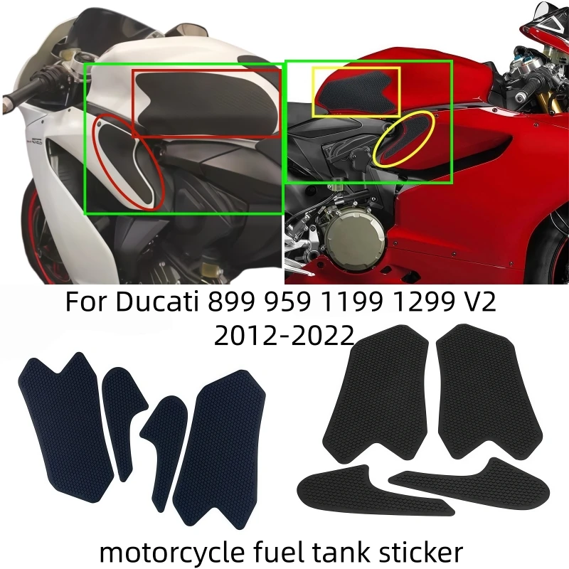 Motorcycle Side Fuel Tank Pad Tank left right stickers Pads Protector Side Stickers For Ducati 899 959 1199 R 1299 V2 2012-2022
Motorcycle Side Fuel Tank Pad Tank left right stickers Pads Protector Side Stickers For Ducati 899 959 1199 R 1299 V2 2012-2022