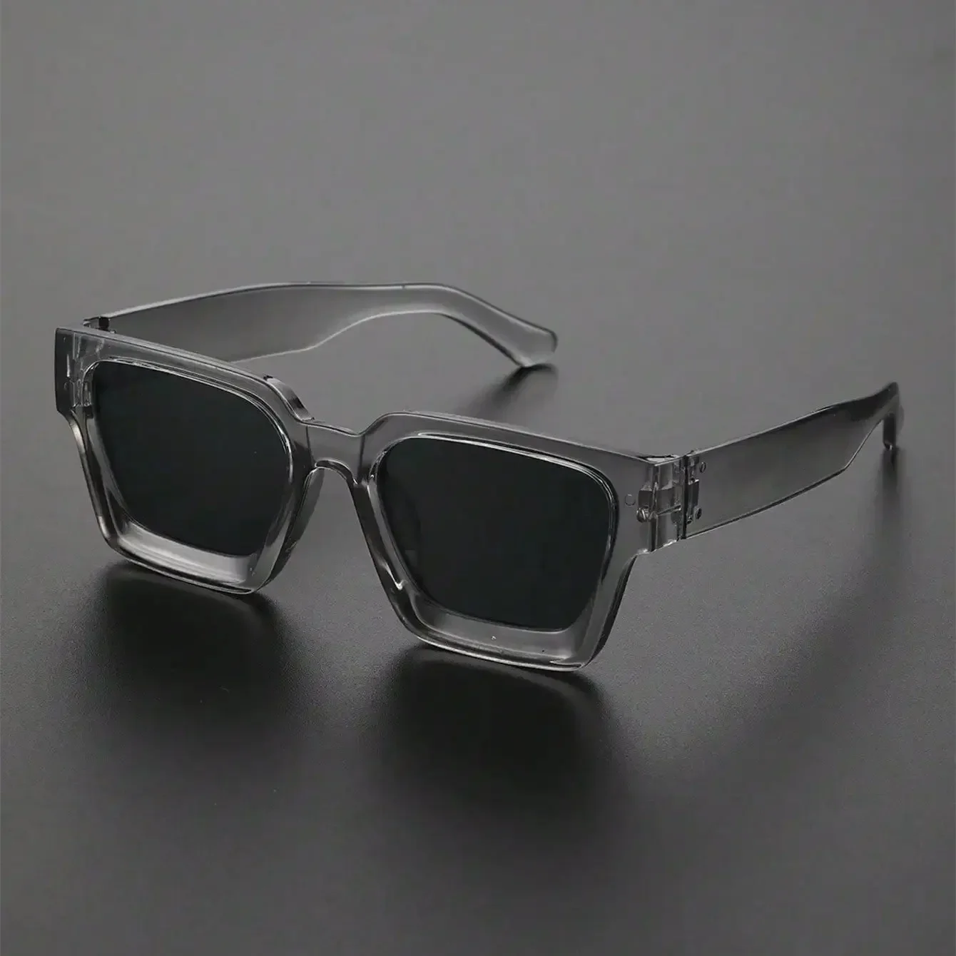 Retro Black Millionaire Shades Luxury Sunglasses 2025 For Men Designer Famous Brand Square Sun Glasses Man Women Sunglass
Retro Black Millionaire Shades Luxury Sunglasses 2025 For Men Designer Famous Brand Square Sun Glasses Man Women Sunglass