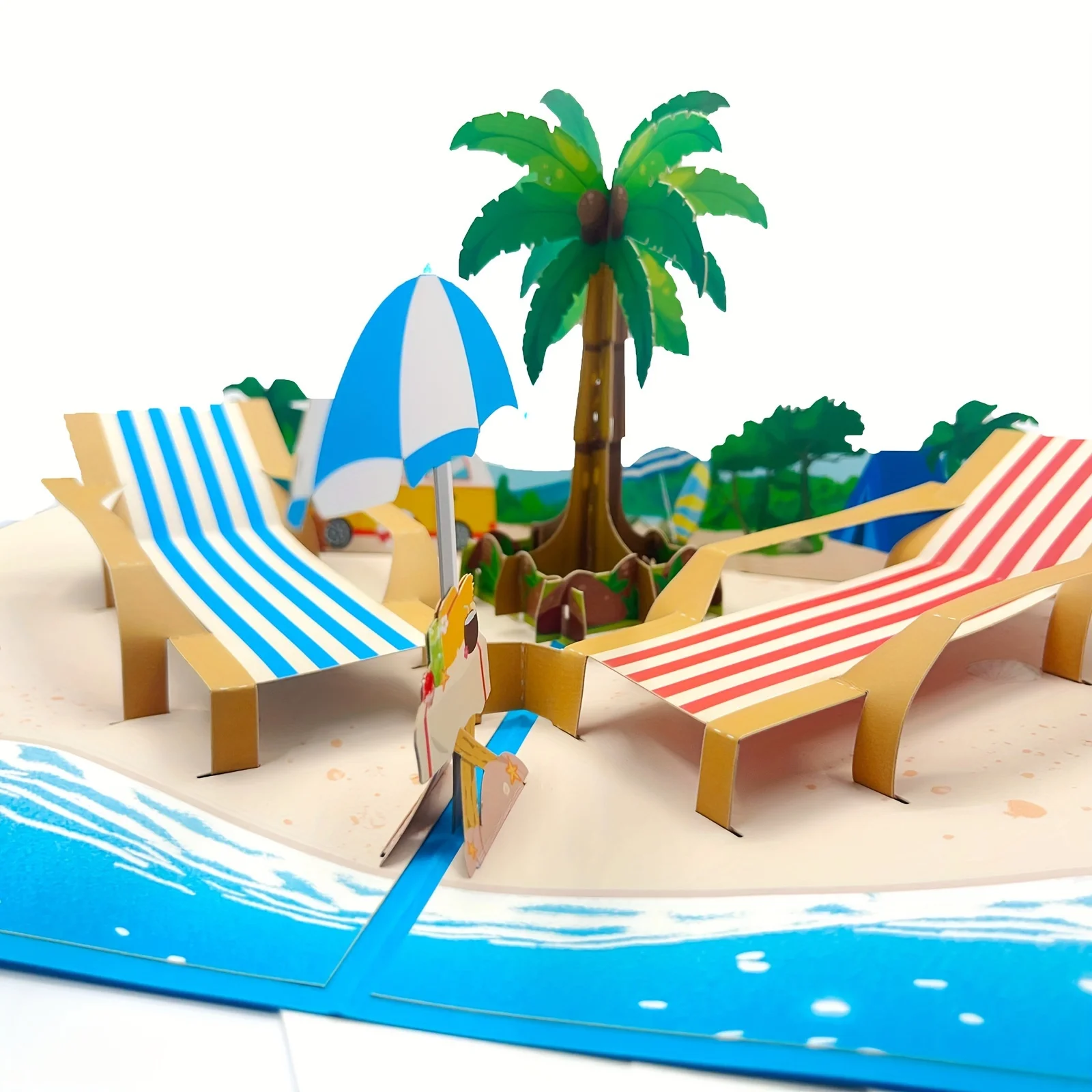 1pc 3D Beach Up Card - Unique Retirement, Birthday & Occasion Greetings - Delightful -Up Design for a Personalized Touch
1pc 3D Beach Up Card - Unique Retirement, Birthday & Occasion Greetings - Delightful -Up Design for a Personalized Touch