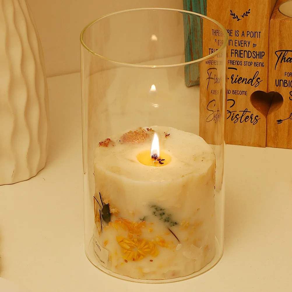 2 Pcs Clear Glass Holders Candlestick Vintage Hurricane Crystal Votive Covers
2 Pcs Clear Glass Holders Candlestick Vintage Hurricane Crystal Votive Covers