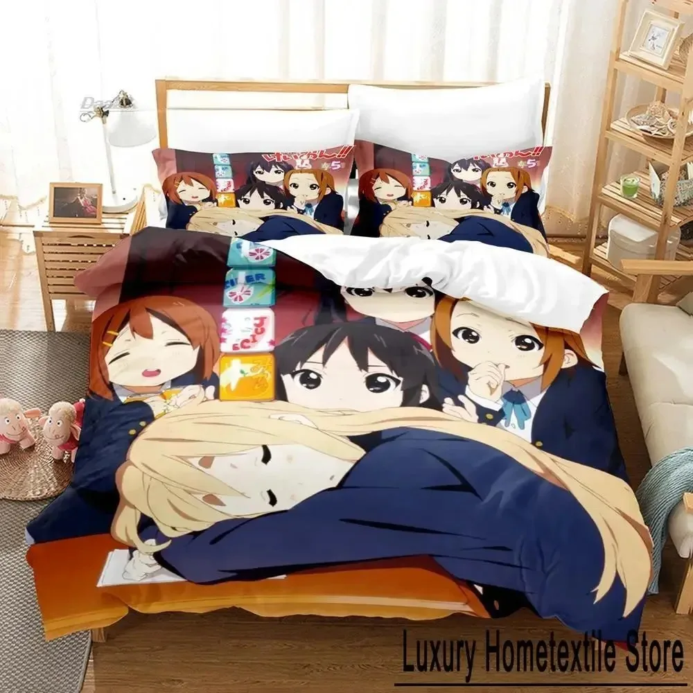 Kawaii K-ON! Bedding Set Single Twin Full Queen King Size Bed Set Adult Kid Bedroom Duvetcover Sets 3D Print Anime bed sheet set
Kawaii K-ON! Bedding Set Single Twin Full Queen King Size Bed Set Adult Kid Bedroom Duvetcover Sets 3D Print Anime bed sheet set