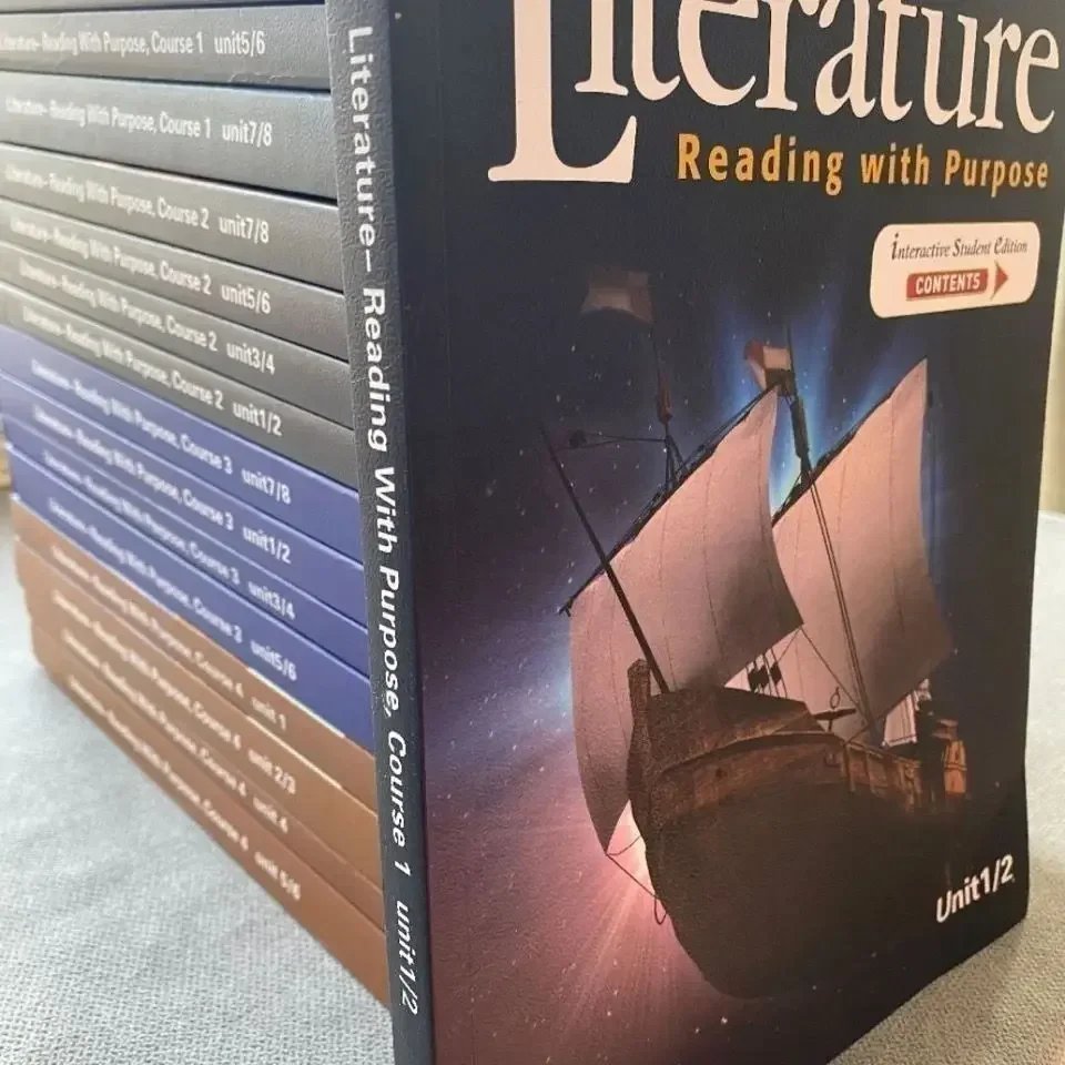 16 Books/Set California Literature Teaching Material Glencoe LiteratureReadingWithPurpose Cahier De Texte Scolaire
16 Books/Set California Literature Teaching Material Glencoe LiteratureReadingWithPurpose Cahier De Texte Scolaire