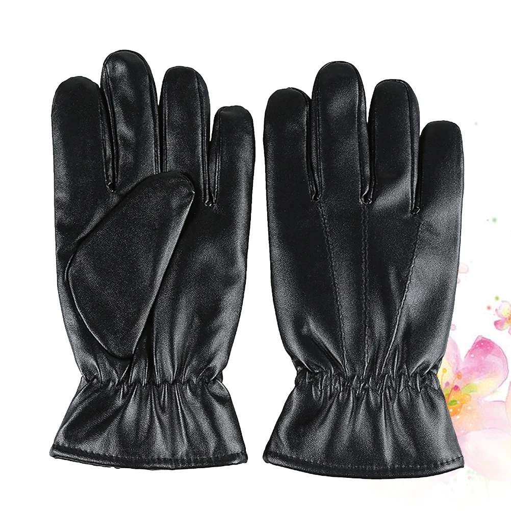 Black Pair Winter Gloves Anti-Static PU Warm Secure Fit for Outdoor Sports Ski Mountaineering Hiking Cold Weather
Black Pair Winter Gloves Anti-Static PU Warm Secure Fit for Outdoor Sports Ski Mountaineering Hiking Cold Weather